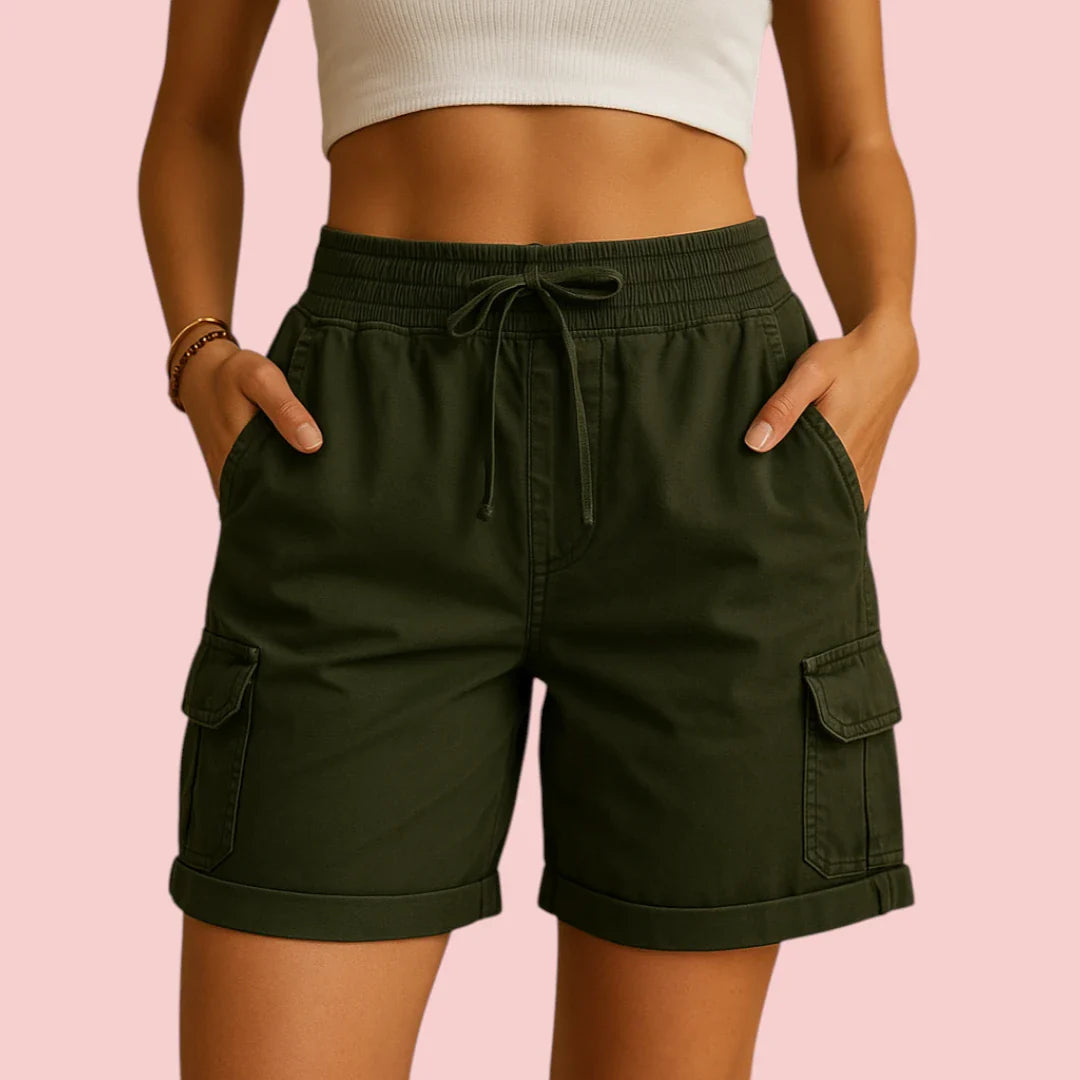Dames Cargoshort – Klassiek Model met Praktische Zakken