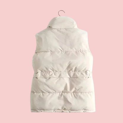 Dames Bodywarmer Winddichte Lichtgewicht Gevoerde Outdoor Gilet