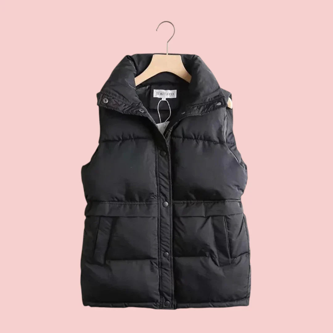Dames Bodywarmer Winddichte Lichtgewicht Gevoerde Outdoor Gilet