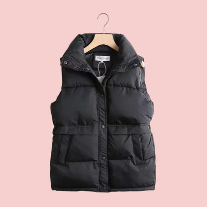 Dames Bodywarmer Winddichte Lichtgewicht Gevoerde Outdoor Gilet