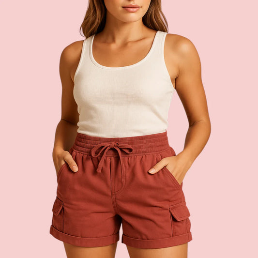 Dames Cargoshort – Klassiek Model met Praktische Zakken