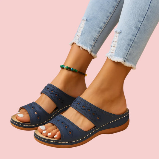 Dames Wandelsandalen – Stevige Zool & Verstelbare Bandjes voor Optimale Steun
