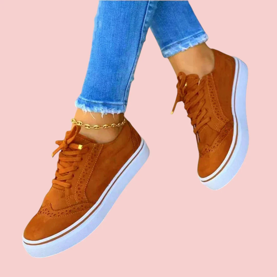 Dames casual sneakers Modieuze sneakers met ademend materiaal en comfortabele zool