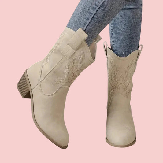 Dames Cowboylaarzen Trendy Westernlaarzen Met Comfortabele Pasvorm En Tijdloos Design